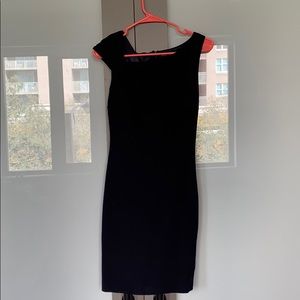 Navy Blue Work Dress